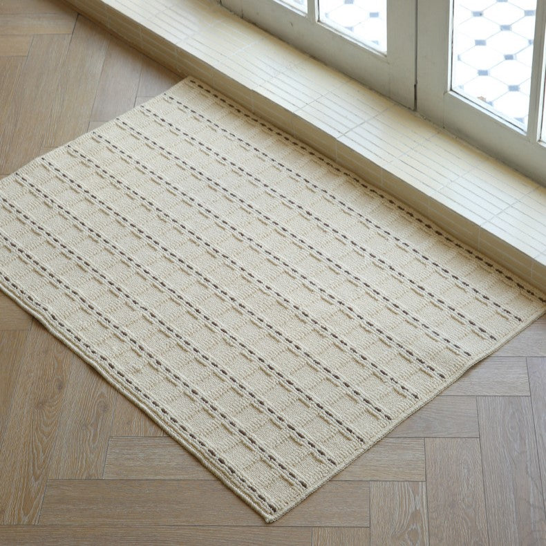 Thảm trải sàn kẻ ô Grid Rug
