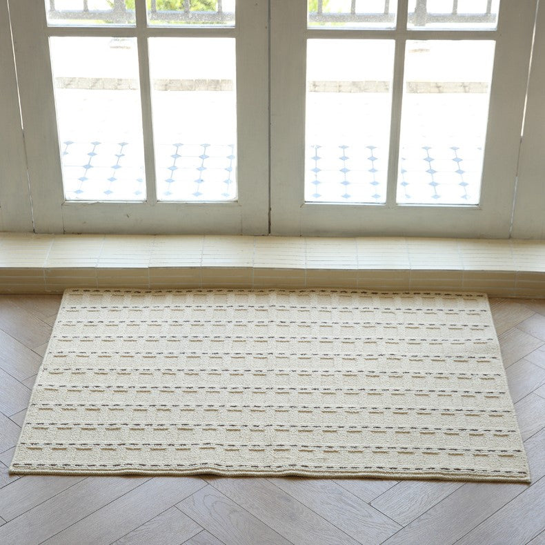 Thảm trải sàn kẻ ô Grid Rug