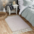 Thảm trải sàn dệt viền Tassel Rug
