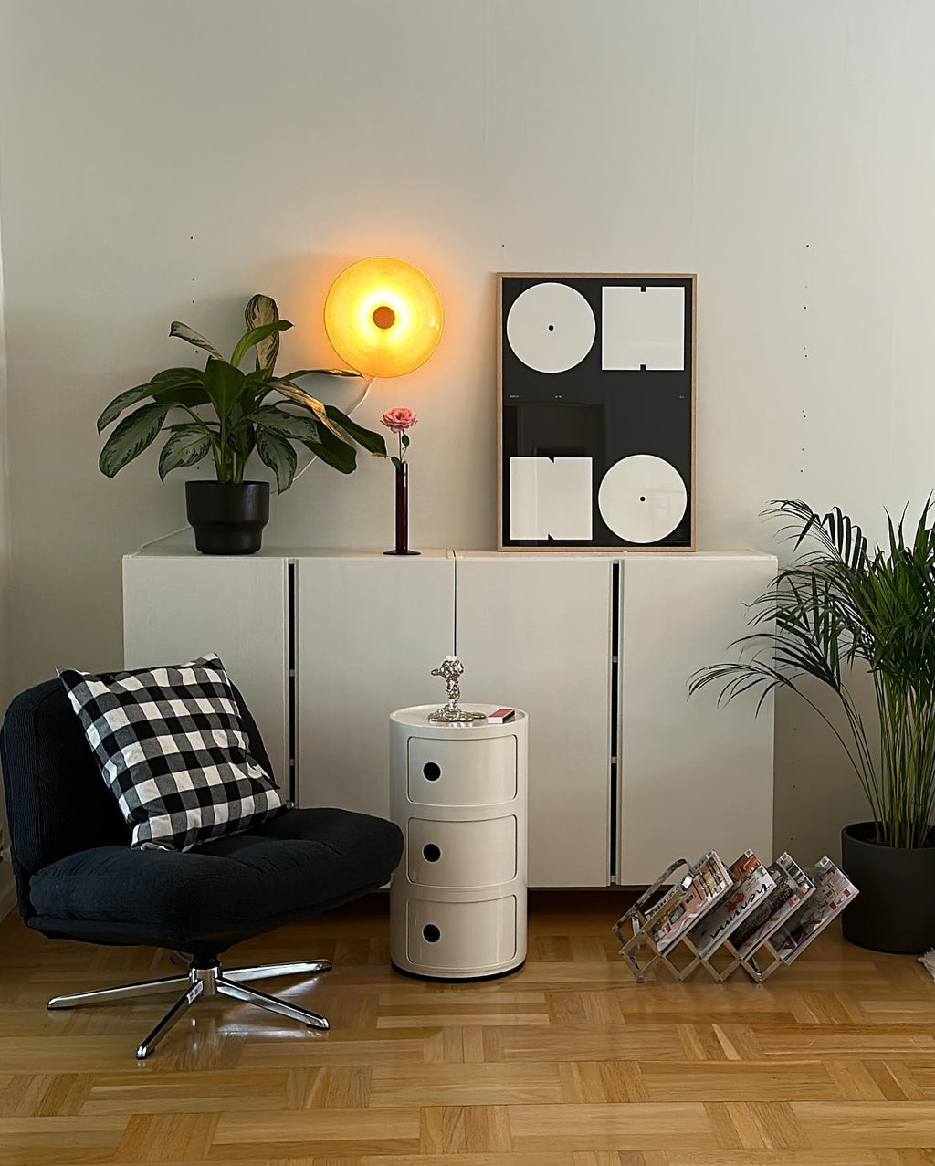 Tủ lưu trữ 3 ngăn Circle Cabinet