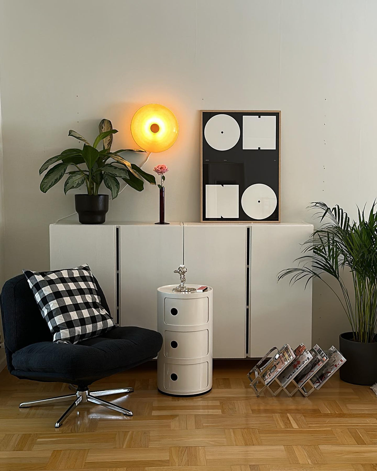 Tủ lưu trữ 3 ngăn Circle Cabinet