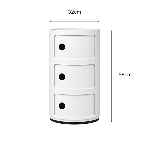 Tủ lưu trữ 3 ngăn Circle Cabinet
